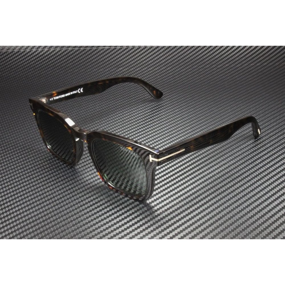 NEW! Tom Ford Havana Green 50mm Men's Sunglasses